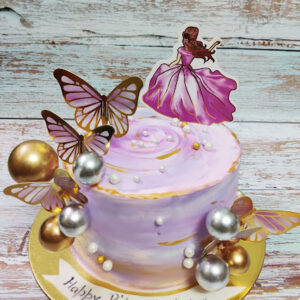 Princess Girl themed cake