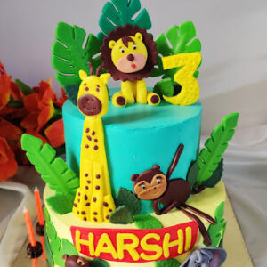 Jungle Themed Cake