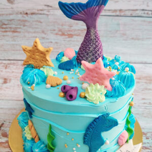 Mermaid Themed Cake
