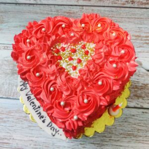 Valentines Day Themed Cake